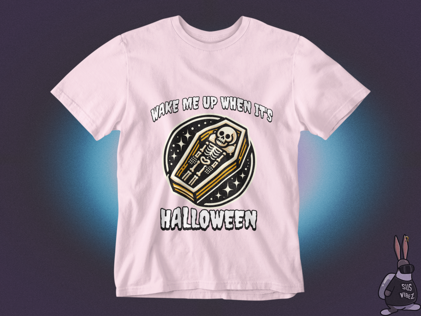 Wake me up when it's Halloween T-shirt